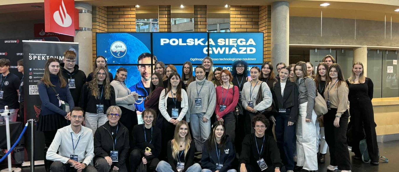 SPOTKANIE Z DR. SŁAWOSZEM UZNAŃSKIM-WIŚNIEWSKIM NA POLITECHNICE POZNAŃSKIEJ